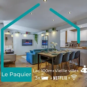 Le Paquier - Vieille Ville, Calme, Lac 100m, Netflix Appartement Annecy
